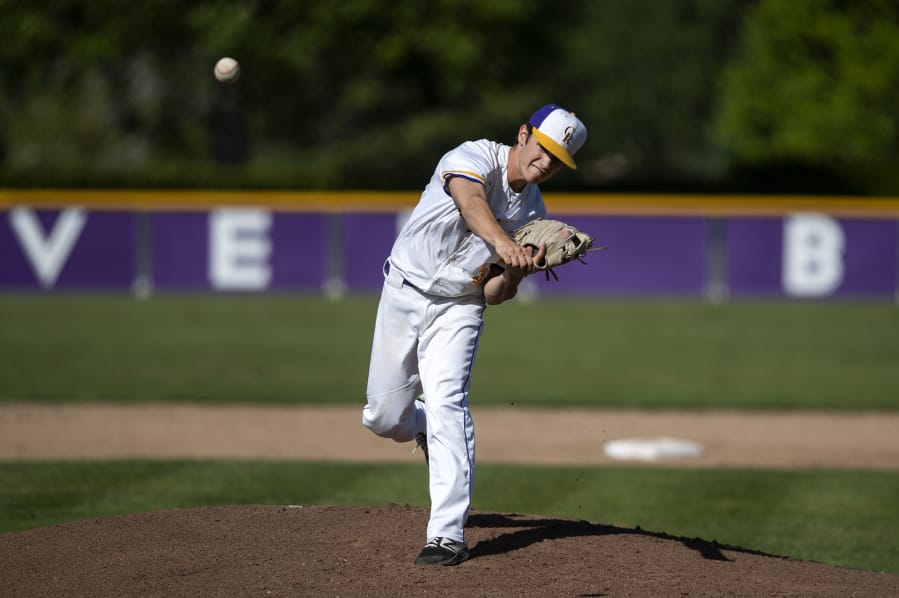 Columbia River&#039;s Nick Alder was the 2A Greater St. Helens League pitcher of the year last season.