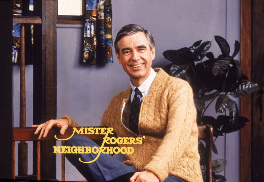 Fred Rogers of the television series &quot;Mister Rogers&#039; Neighborhood,&quot; circa 1980s.