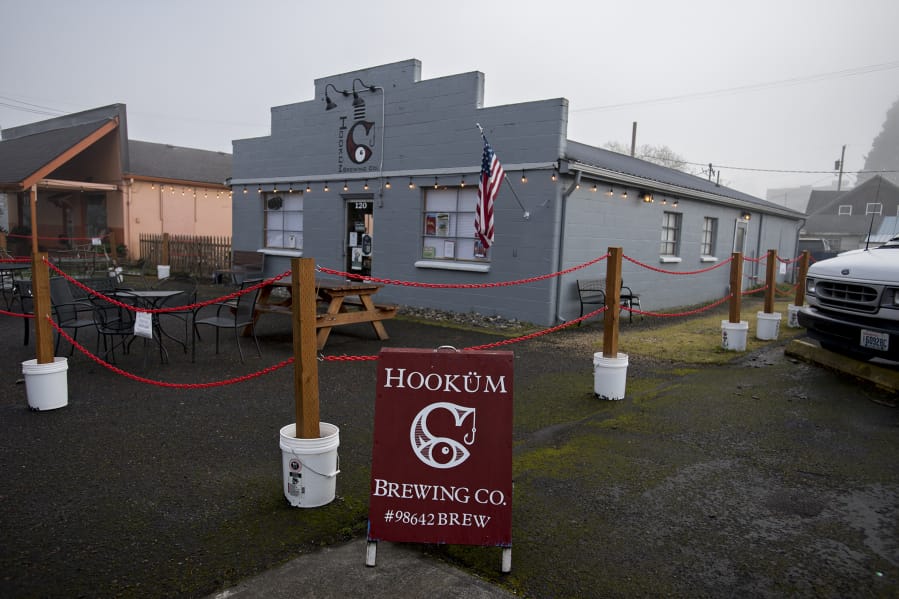 Hookum Brewing Company, at 120 N. Third Ave. in Ridgefield, has been in business for about two years.