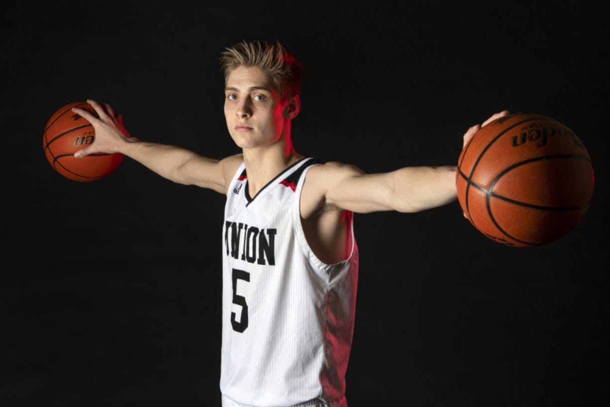 Union&#039;s Tanner Toolson went from a 5-foot-6 freshman nicknamed &quot;Little Bambi&quot; into a 6-foot-5 standout for the 27-1 Titans and the All-Region player of the year.