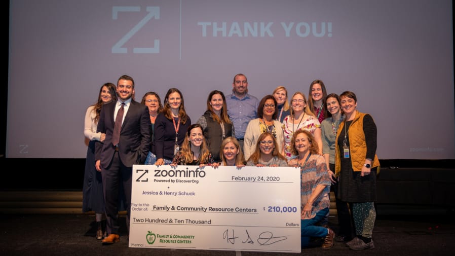 ESTHER SHORT: ZoomInfo, formerly DiscoverOrg, a Vancouver-based marketing company, raised $210,000 in cash and donations for Evergreen Public Schools Family &amp; Community Resource Center program.