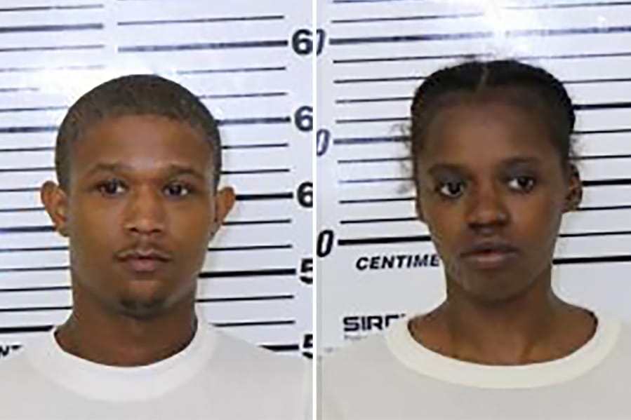 This photo combo provided by Scott County (Iowa) Jail shows from left, Tre Henderson and Jacqueline Rambert. Rambert was sentenced to 50 years in prison on charges stemming from the beating death of her 5-year-old son Friday, March 20, 2020, in Davenport, Iowa. She&#039;d pleaded guilty to child endangerment resulting in death and child endangerment-multiple acts. Prosecutors agreed to drop a murder charge in return for her pleas. Rambert also had agreed to testify against her co-defendant and former boyfriend, Tre Henderson. He was convicted Feb. 13, 2020, of first-degree murder and other crimes.