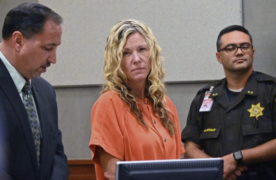 Lori Vallow appears in court Feb. 26, in Lihue, Hawaii. A judge ruled that bail will remain at $5 million for Vallow, also known as Lori Daybell, who was arrested in Hawaii over the disappearance of her two Idaho children.