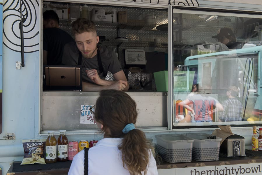 The Mighty Bowl is among the restaurants adapting to the COVID-19 related closure of restaurants except for to-go and delivery orders. Its food trucks remain in operation, and its downtown brick-and-mortar restaurant offers takeout and curbside pickup.