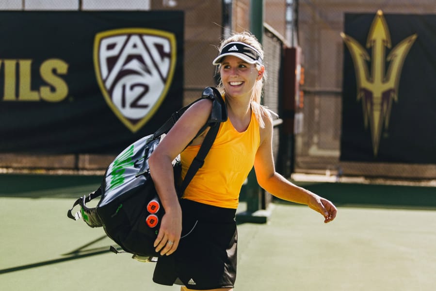 Arizona State redshirt senior Sammi Hampton, a graduate of Skyview High School, finished the abbreviated spring tennis season with six wins in a row.