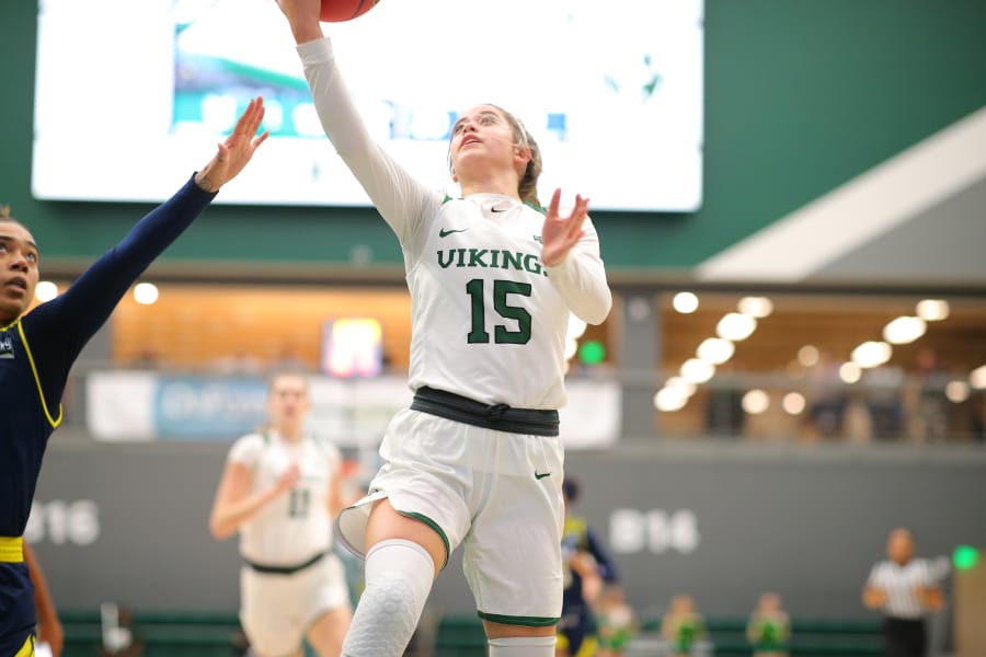 Cassidy Gardner played in 29 of 32 games last season for Portland State. She recently transferred to Central Washington in search of a college experience that better suited her.