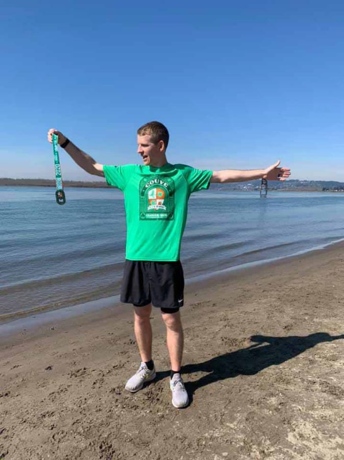 VANCOUVER: Around 1,500 people participated in the sixth annual Couve Clover Run that was forced to go virtual due to COVID-19.On March 22, people ran independently near their homes or around the community.