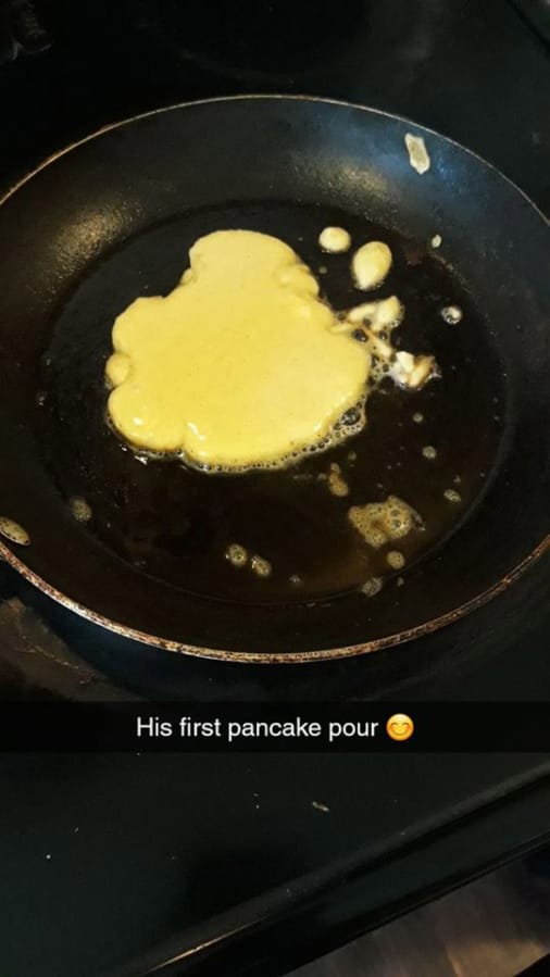 Breanna DeCicco&#039;s 3-year-old son just celebrated his first pancake pour.