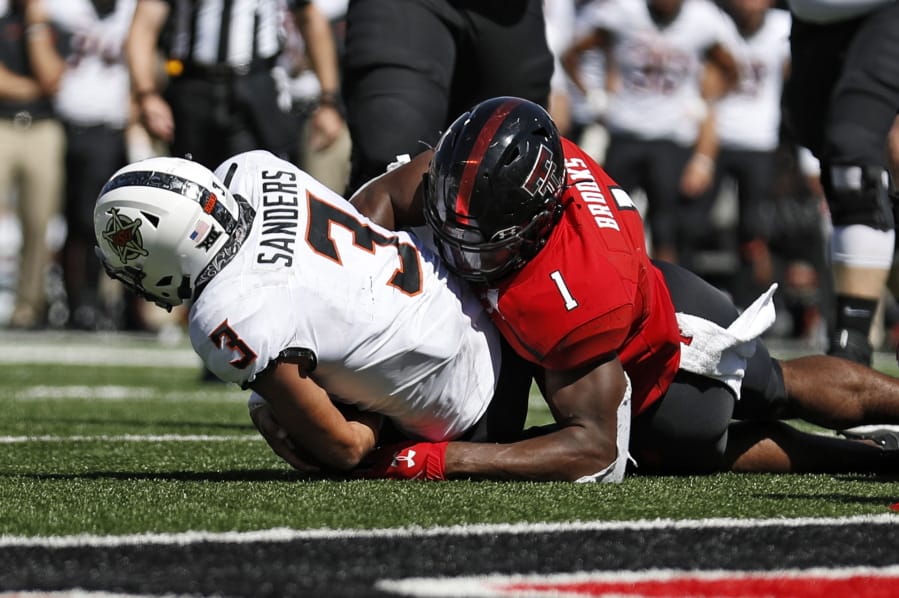 The Seattle Seahawks selected Texas Tech linebacker Jordyn Brooks (1) in the first round of the NFL draft Thursday, April 23, 2020.