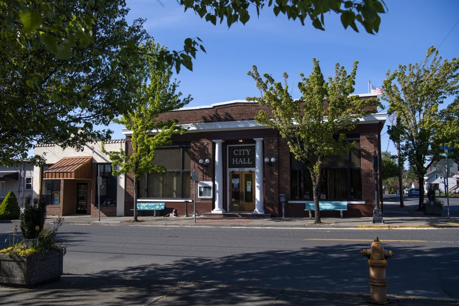 Ridgefield City Hall in 2020 (The Columbian files)