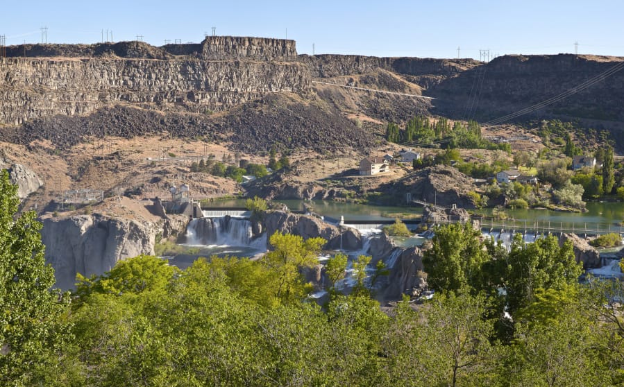 Shoshone Falls is near Twin Falls, Idaho. State parks in the state remained opened during the state&#039;s stay-home order.