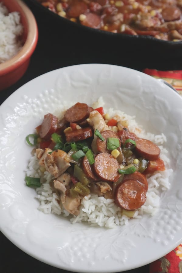 Gumbo with chicken, andouille sausage and Cajun spices offers a taste of the Low Country.