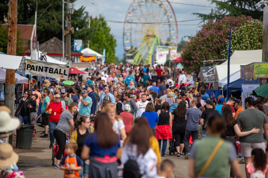 This crowd at the 2019 Clark County Fair is just one snapshot of our world's overpopulation.