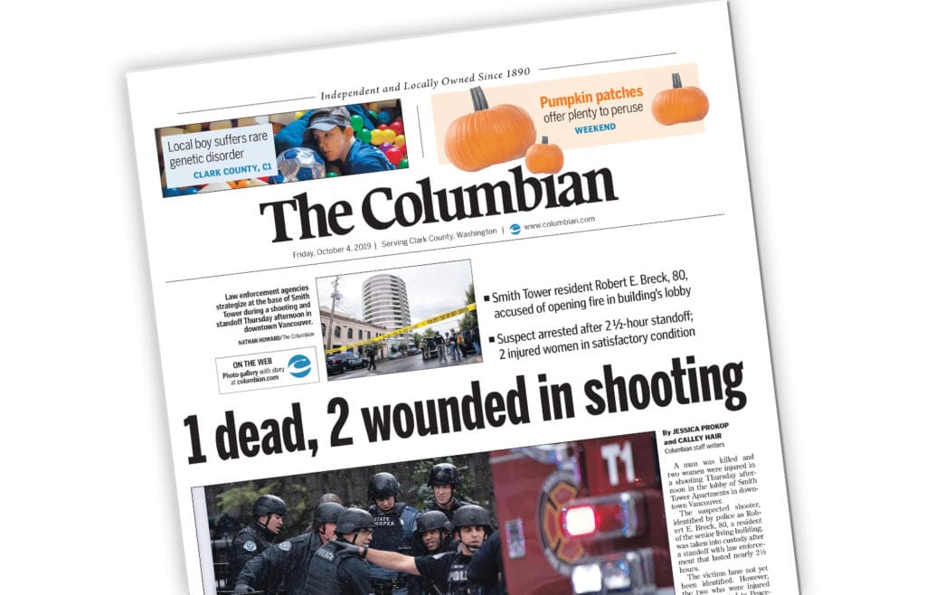 Coverage of the shooting at Smith Tower won first place in breaking news reporting.