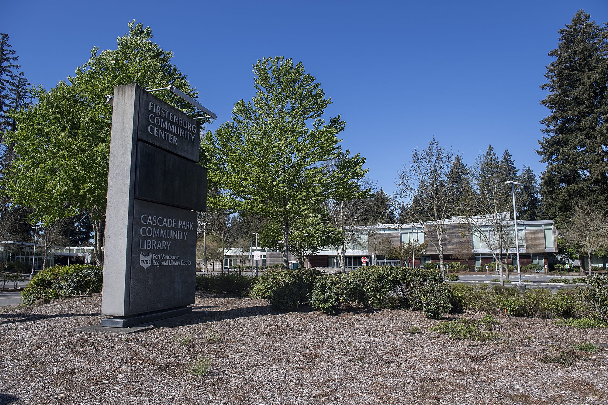 The Cascade Park Community Library is among the drive-up Wi-Fi hot spots in Clark County.