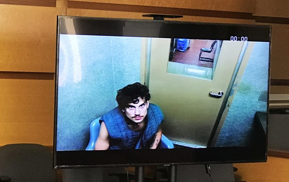 David A. Urbach, 23, of Vancouver appears Monday morning in Clark County Superior Court in connection with two drug-overdose deaths. Urbach is facing an allegation of controlled substance homicide in the deaths of LaJeune Gay, 23, and Kristina Rosbach, 50, both of Vancouver.