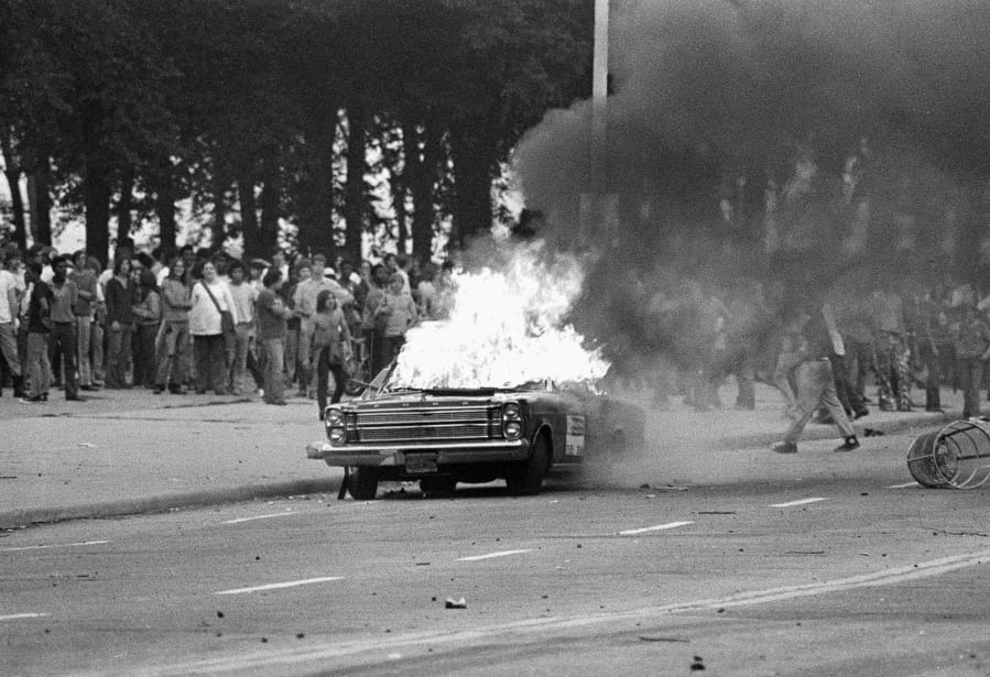 Lou Brancaccio was in the middle of this riot in Chicago&#039;s Grant Park on July 27, 1970.
