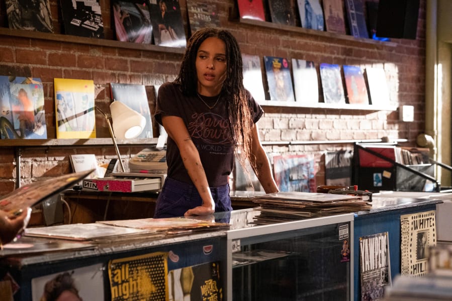 Zoe Kravitz as Robyn in &quot;High Fidelity.&quot; (Phillip Caruso/Hulu)