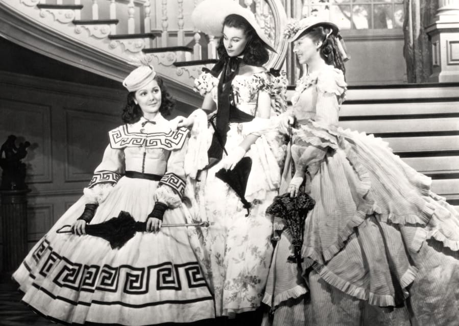 Ann Rutherford, from left, Vivien Leigh and Evelyn Keyes in &quot;Gone with the Wind.&quot; (New Line Cinema)