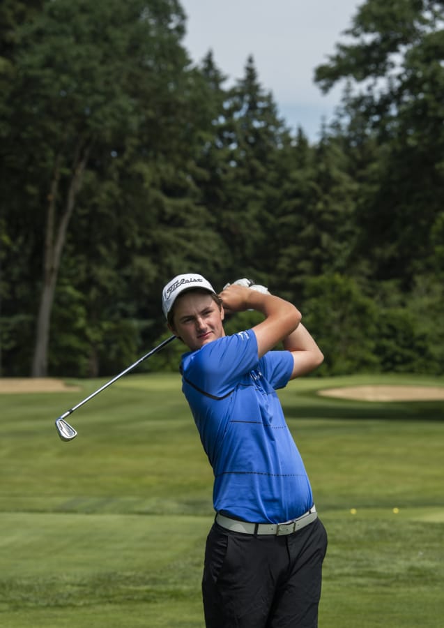 Mountain View's Graham Moody is pictured at Royal Oaks Country Club in Vancouver on June 4, 2020.