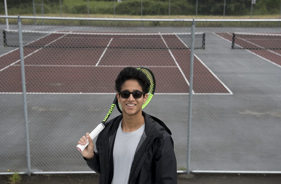 Camas junior Akash Prasad hasn’t been able to get on a tennis court in several months during the COVID-19 pandemic, but he remains hopeful he will improve his game and be ready again for a big senior season in the fall.