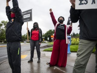 Educators Rally for Black Lives Matter