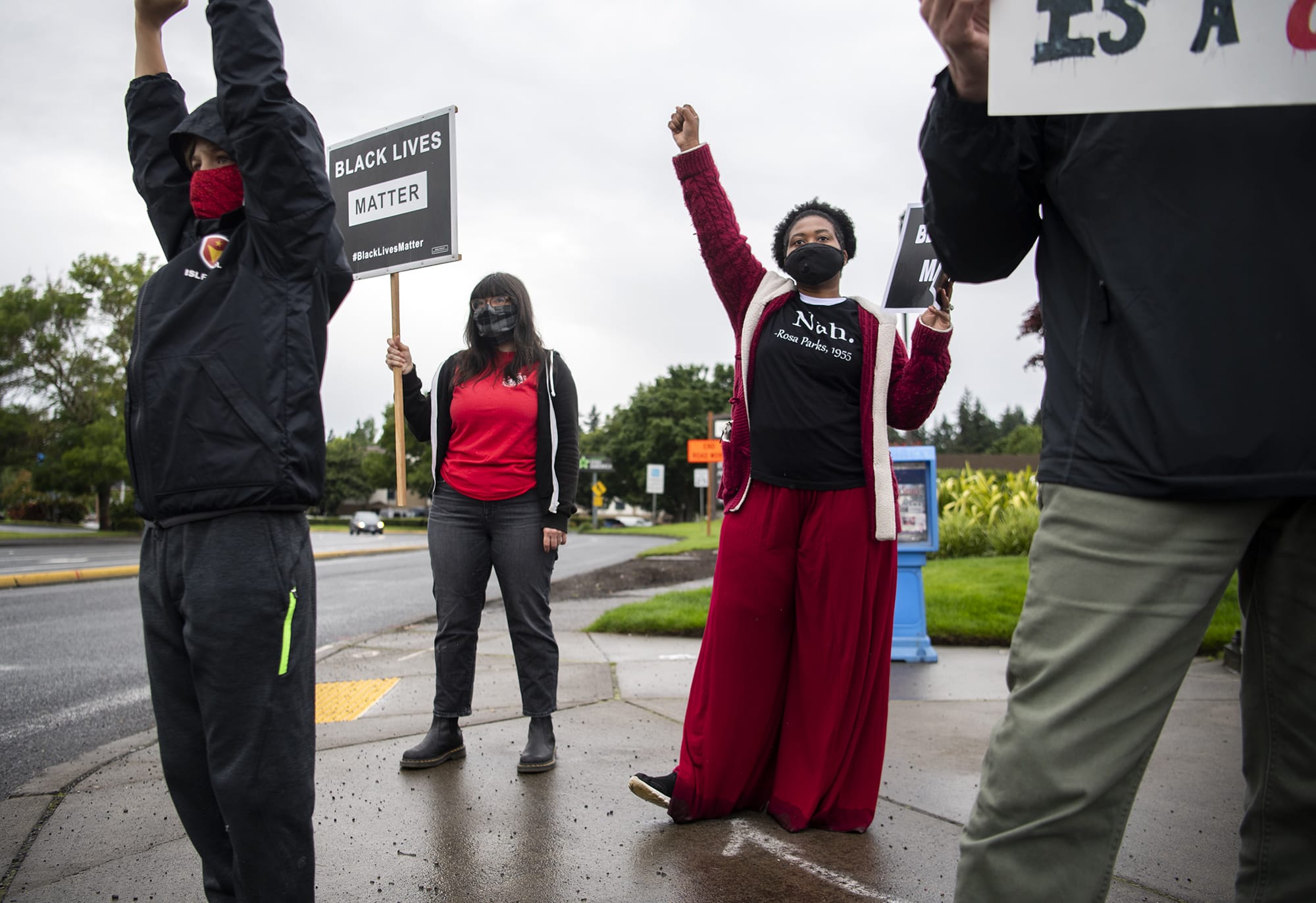 Educators Rally for Black Lives Matter
