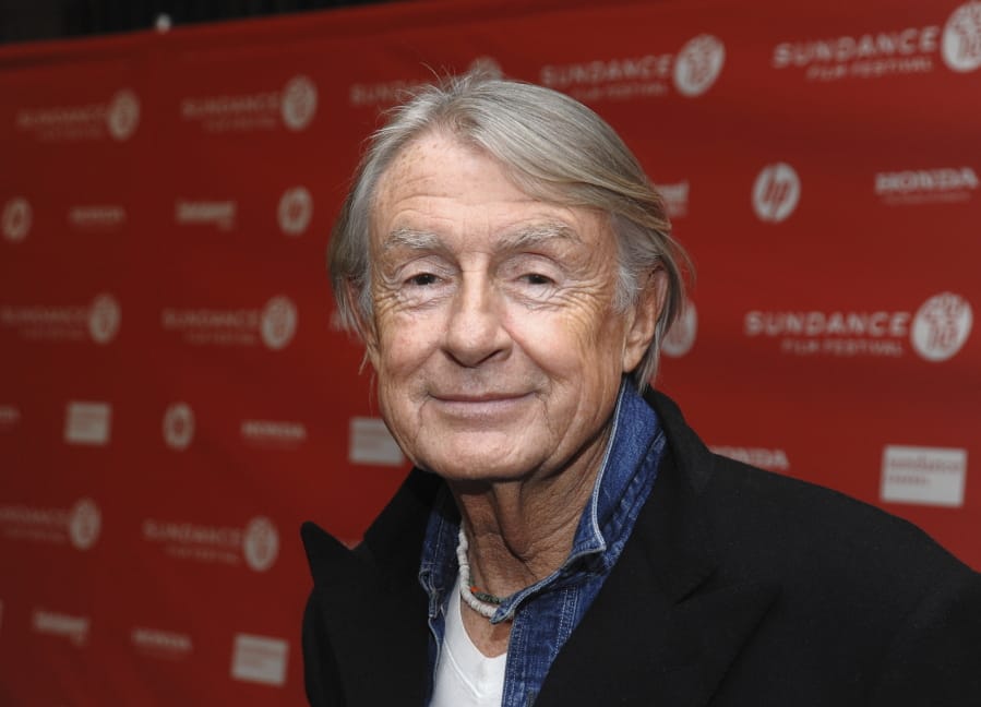 FILE - In this Jan. 29, 2010 file photo, director Joel Schumacher attends the premiere of &quot;Twelve&quot; during the 2010 Sundance Film Festival in Park City, Utah. A representative for Schumacher said the filmmaker died Monday, June 22, 2020, in New York after a year-long battle with cancer. He was 80.