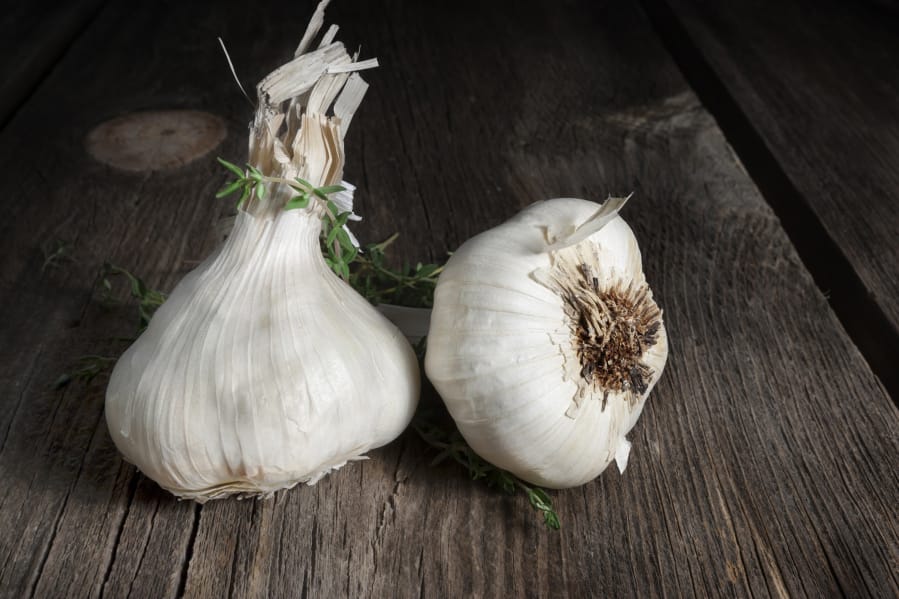 If stored properly, garlic cloves can last for years, says Enon Valley Garlic&#039;s Ron Stidmon.