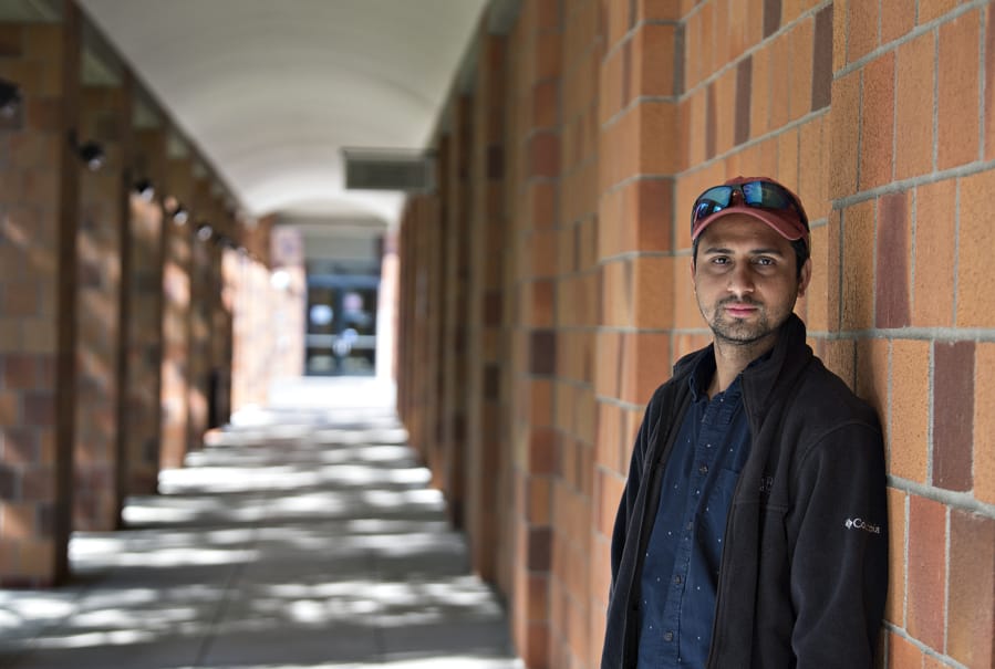 Navraj LamiChhane, a Nepali student who graduated from WSU Vancouver and is pursuing a master's in nonprofit administration at the University of Portland, feels whipsawed over the Trump administration's contradictory decisions about whether foreign students can stay in the United States if their classes are held online due to the pandemic.