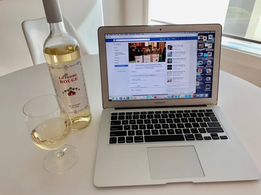 Virtual wine tasting with Niche Wine Bar.