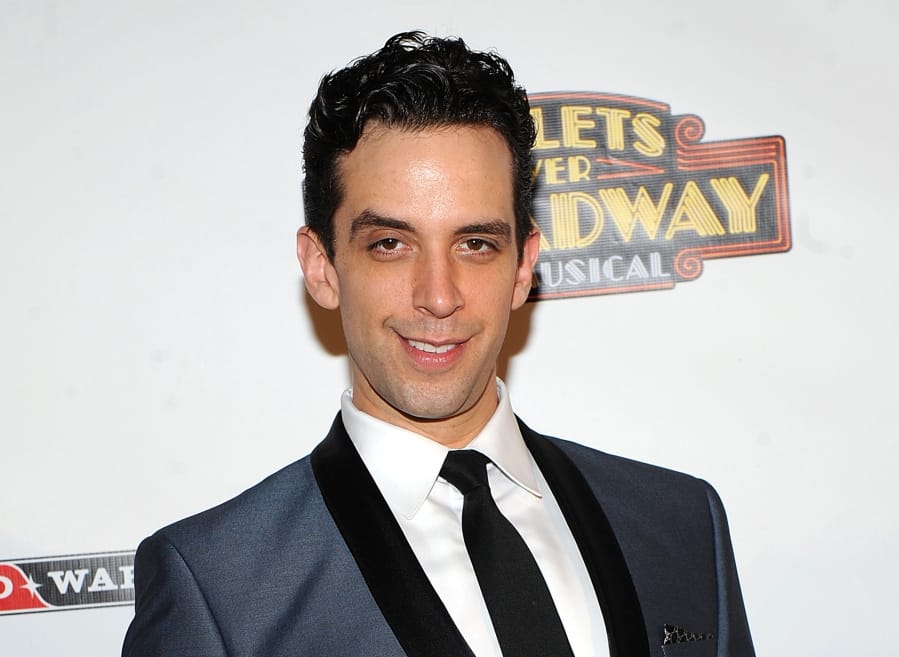 FILE - In this April 10, 2014, file photo, actor Nick Cordero attends the after-party for the opening night of &quot;Bullets Over Broadway&quot; in New York. Tony Award-nominated actor Cordero, who specialized in playing tough guys on Broadway in such shows as &quot;Waitress,&quot; &quot;A Bronx Tale&quot; and &quot;Bullets Over Broadway,&quot; has died in Los Angeles after suffering severe medical complications after contracting the coronavirus. He was 41. Cordero died Sunday, July 5, 2020, at Cedars-Sinai hospital after more than 90 days in the hospital, according to his wife, Amanda Kloots.