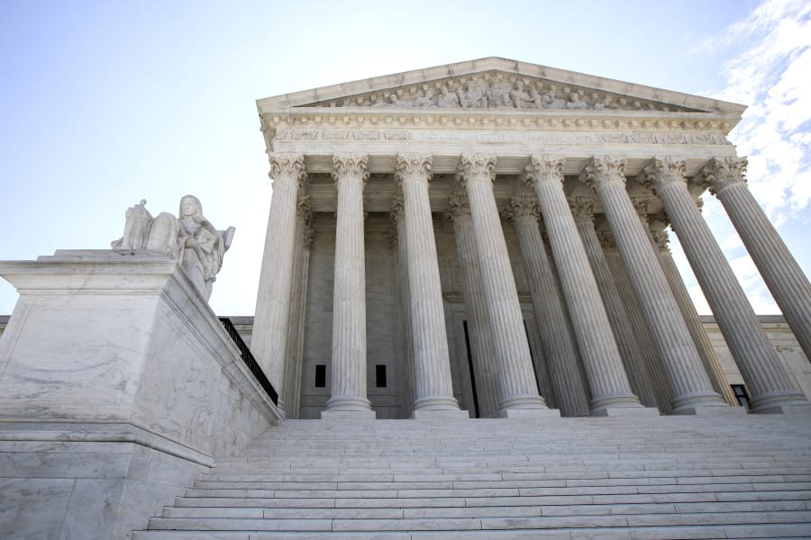 The U.S. Supreme Court is seen Tuesday, June 30, 2020 in Washington.