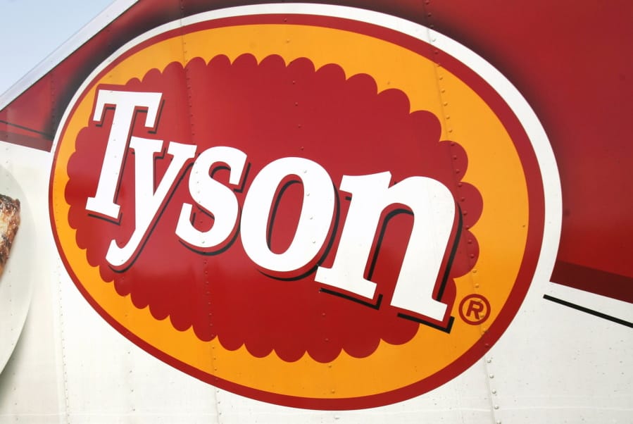 The Tyson Foods, Inc., logo (AP Photo/Danny Johnston, File)