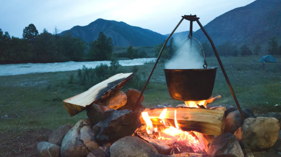 Careful planning is key to successful campfire cooking according to Seattle chef Rachel Yang (iStock.com)