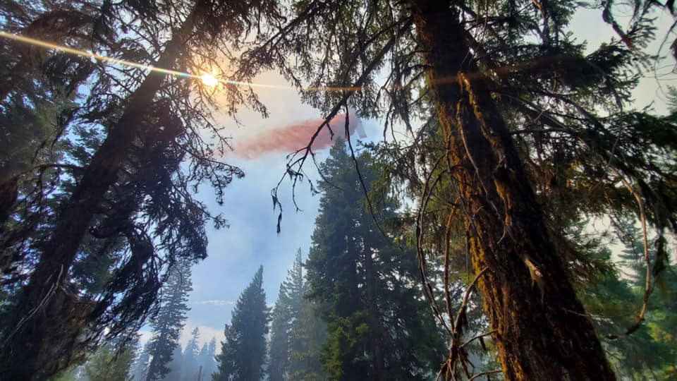 The Green Ridge Fire in Central Oregon had grown to about 1,100 acres by Thursday morning. (U.S.