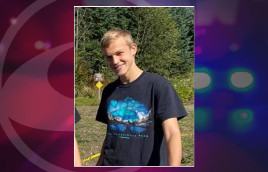 Anthony Mancuso, 16, went missing Sunday afternoon while hiking with his family when he left the Hummocks Trail off Spirit Lake Highway.