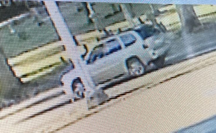 The Vancouver Police Department has released this photo of the silver or light tan GMC Envoy involved in a fatal hit-and-run crash Sept. 2 evening near the intersection of East Mill Plain Boulevard and Grand Boulevard. Law enforcement arrested the suspected driver Friday evening, 21-year-old Harley Anderson.