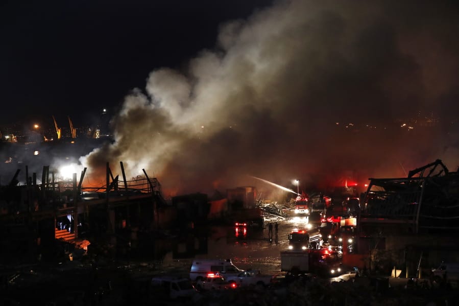 Beirut fire brought under control after terrifying nation The Columbian