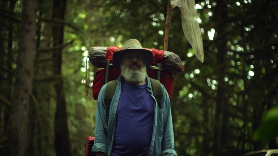 In &quot;The Dark Divide,&quot; David Cross stars as Southwest Washington naturalist Robert Michael Pyle as he takes a journey across the Gifford Pinchot National Forest.