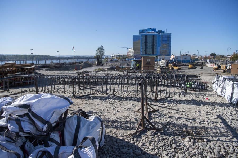 Construction is underway at Block D of the Port of Vancouver&#039;s Terminal 1, the future site of an AC Hotel by Marriott. The project comes from Vancouver-based Vesta Hospitality.