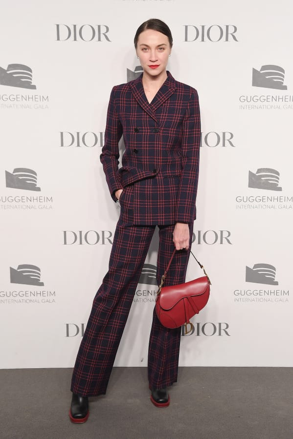 Sydney Lemmon attends the 2018 Guggenheim International Gala Pre-Party made possible by Dior at Solomon R. Guggenheim Museum in 2018 in New York City.