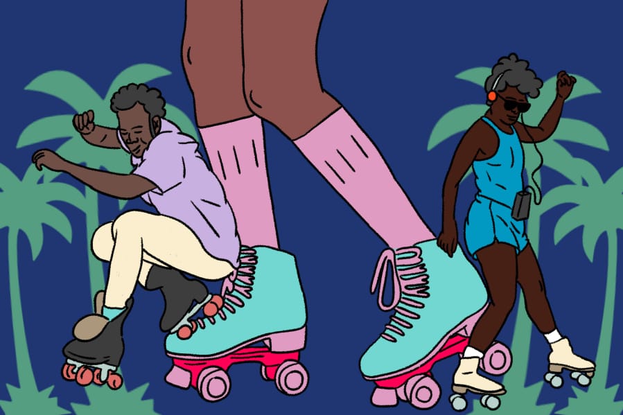 Many people are just starting to roller skate during the pandemic because of social media, but L.A. has a long, rich history and culture of skaters.