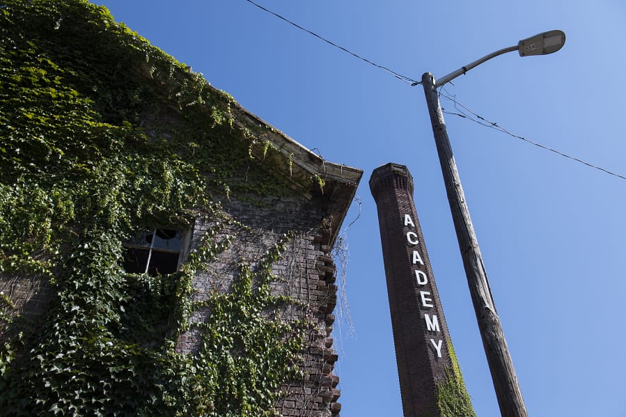 The Historic Trust, owner of the Providence Academy smokestack, raised only $600 in pledged donations to preserve it, even though it needs $800,000. The Trust continues its pursuit to tear it down in fear of collapse during an earthquake.