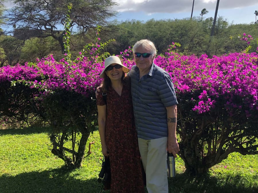 Sue Vanlaanen and her husband, Mike Koon, spent last Thanksgiving in Hawaii. This year, they will spend the holidays at home, apart from most of their family as a safety precaution. Koon has Alzheimer&#039;s, and the pandemic has been particularly hard for him to understand.