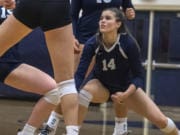 Skyview&#039;s Lia Hawken (14) plans to sign to play volleyball at the University of Dayton on Wednesday.