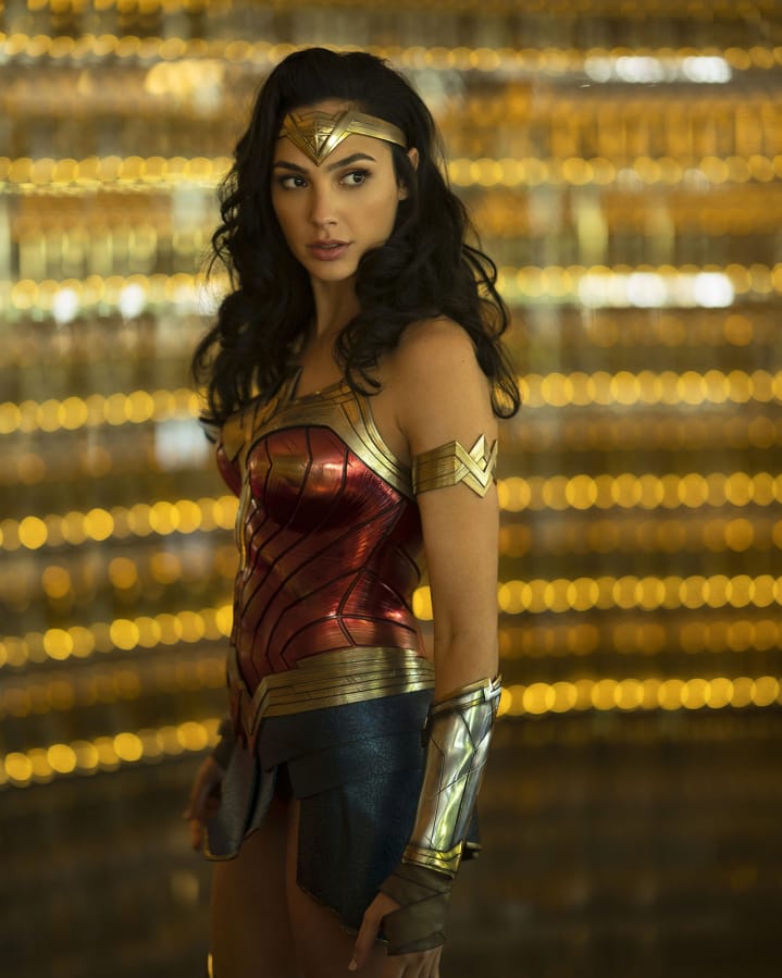Gal Gadot returns as the Amazing Amazon in &quot;Wonder Woman 1984.&quot; (Clay Enos/Warner Bros)