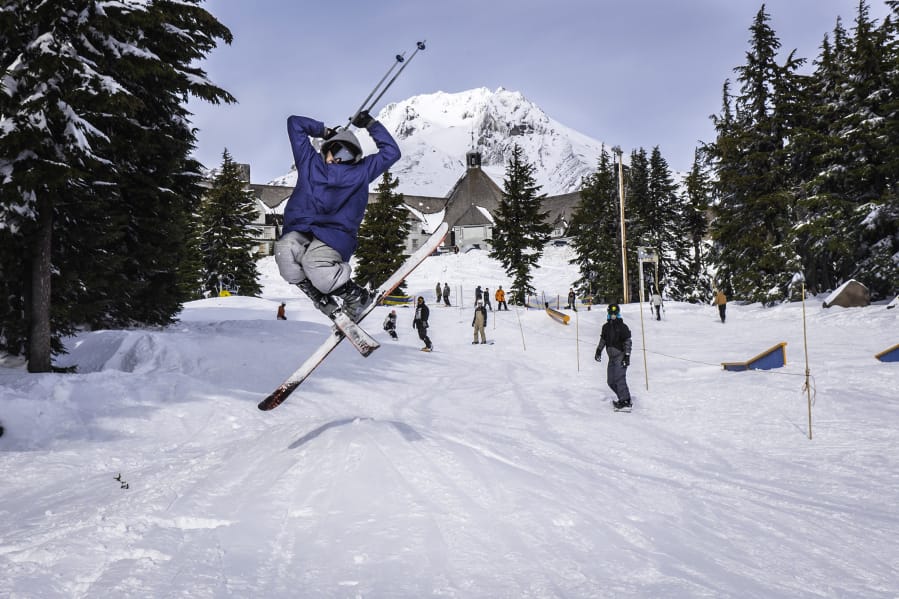 Timberline offers a variety of ski runs for all abilities.