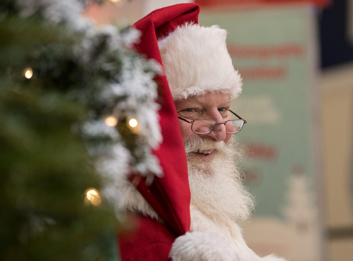 Santa will be at Vancouver Mall for socially distanced chat with children.