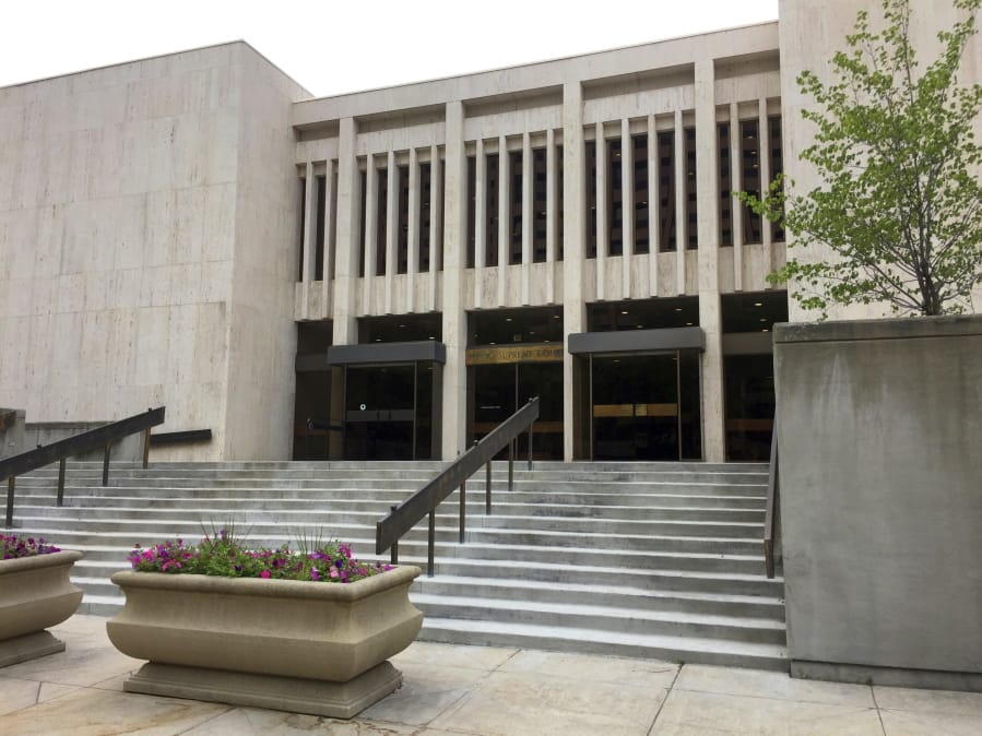 FILE - This June 8, 2017 file photo shows the Idaho Supreme Court building in Boise, Idaho. The Idaho Supreme Court says state prison officials must turn over records that include information about where they obtained lethal injection drugs used in recent executions. The high court&#039;s ruling on Friday, Nov. 20, 2020, was a win for University of Idaho Professor Aliza Cover, who studies how the public interacts with the death penalty.